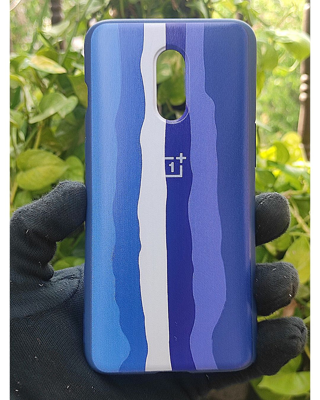 Blue Rainbow silicone case for OnePlus 7