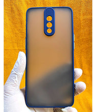 Load image into Gallery viewer, Blue Camera Protector Smoke case for OnePlus 6T
