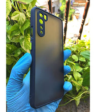 Load image into Gallery viewer, Blue Camera Protector Smoke case for OnePlus Nord

