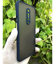 Load image into Gallery viewer, Blue Camera Protector Smoke case for OnePlus 7 Pro
