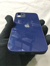 Load image into Gallery viewer, Blue glass camera protector premium case for Apple Iphone 12
