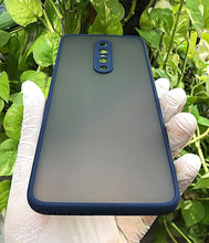 Load image into Gallery viewer, Blue Camera Protector Smoke case for OnePlus 7 Pro
