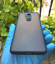 Load image into Gallery viewer, Blue Camera Protector Smoke case for OnePlus 8 Pro
