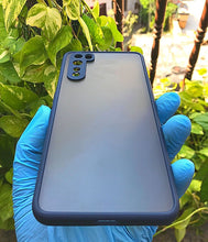 Load image into Gallery viewer, Blue Camera Protector Smoke case for OnePlus Nord
