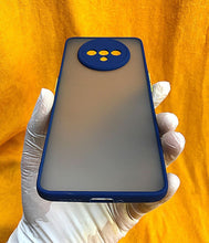 Load image into Gallery viewer, Blue Camera Protector Smoke case for OnePlus 7T
