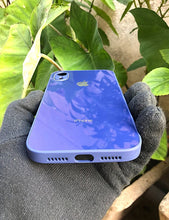 Load image into Gallery viewer, Blue glass camera protector premium case for Apple Iphone XR
