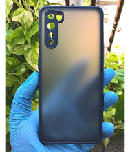 Load image into Gallery viewer, Blue Camera Protector Smoke case for OnePlus Nord
