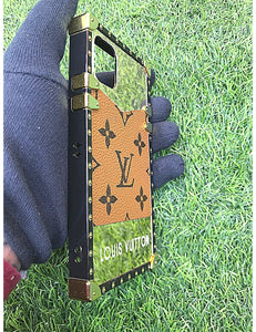 BROWN LOUIS VUITTON LEATHER case for Apple Iphone 11