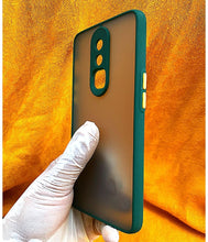 Load image into Gallery viewer, Dark Green Camera Protector Smoke case for OnePlus 6
