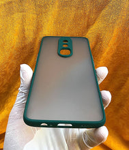 Load image into Gallery viewer, Dark Green Camera Protector Smoke case for OnePlus 6
