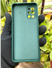 Load image into Gallery viewer, Dark Green candy silicone  case for OnePlus 9R
