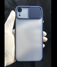 Load image into Gallery viewer, Dark Blue Shutter case for Apple Iphone XR
