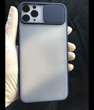 Load image into Gallery viewer, Dark Blue Shutter case for Apple Iphone 11 Pro
