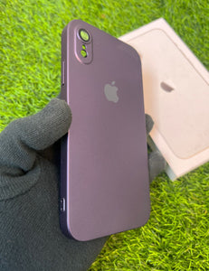 Deep Purple Hard Pc premium case for Apple Iphone XR