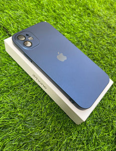 Deep Blue Hard Pc premium case for Apple Iphone 11