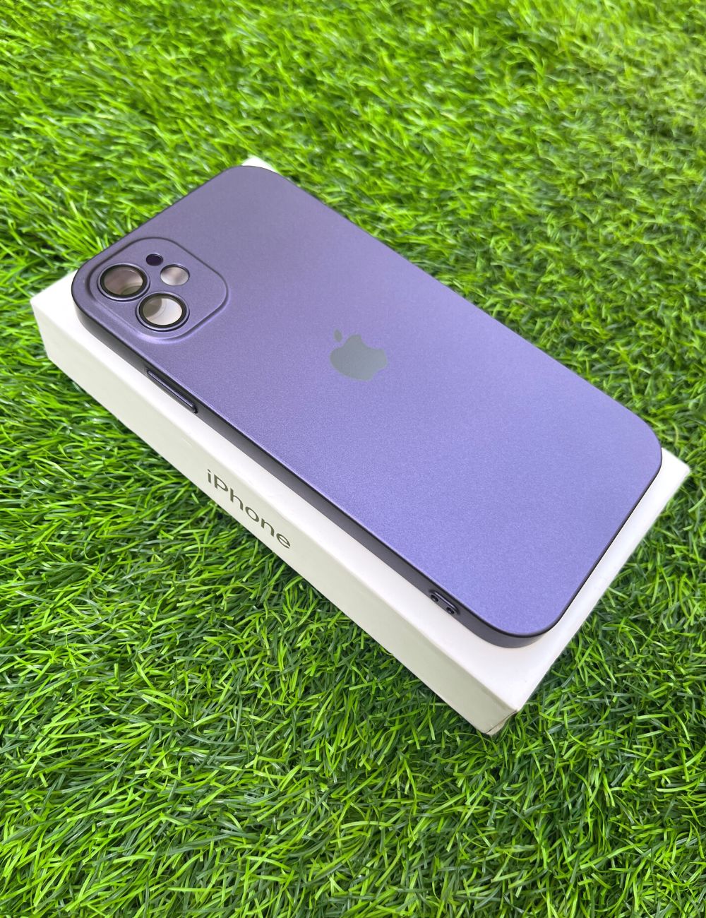 Deep Purple Hard Pc premium case for Apple Iphone 11