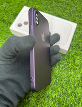 Load image into Gallery viewer, Deep Purple Hard Pc premium case for Apple Iphone X/XS
