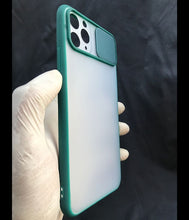 Load image into Gallery viewer, Dark Green Shutter case for Apple Iphone 11 Pro
