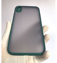 Load image into Gallery viewer, Dark Green Camera Protector smoke case for Apple Iphone XR
