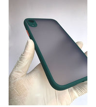 Load image into Gallery viewer, Dark Green Camera Protector smoke case for Apple Iphone XR
