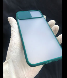 Dark Green Shutter case for Apple Iphone X/XS