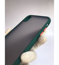 Load image into Gallery viewer, Dark Green Camera Protector smoke case for Apple Iphone XR
