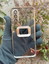 Load image into Gallery viewer, Golden CD transparent case for OnePlus Nord CE
