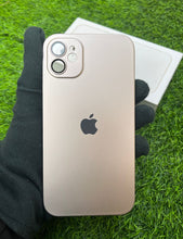 Load image into Gallery viewer, Golden Hard Pc premium case for Apple Iphone 12
