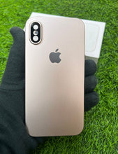 Load image into Gallery viewer, Golden Hard Pc premium case for Apple Iphone X/XS

