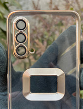 Load image into Gallery viewer, Golden CD transparent case for OnePlus Nord CE
