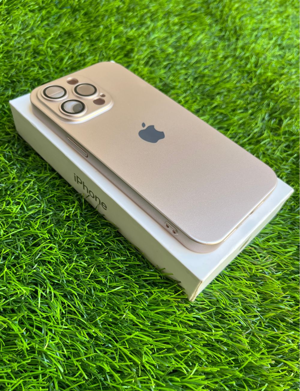 Golden Hard Pc premium case for Apple Iphone 13 Pro