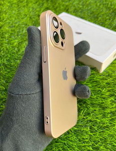 Golden Hard Pc premium case for Apple Iphone 13 Pro