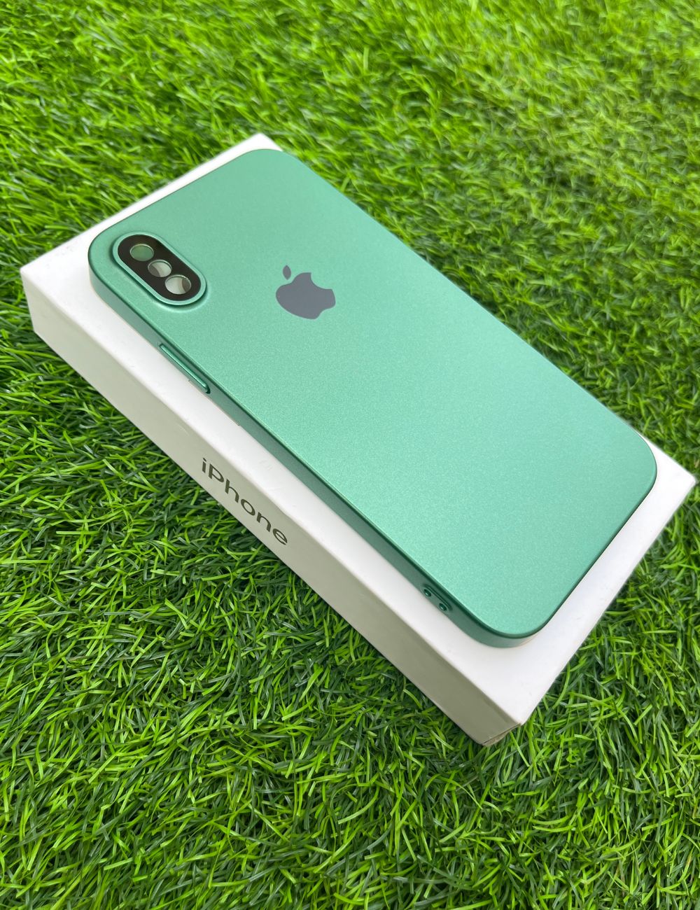 Green Hard Pc premium case for Apple Iphone X/XS