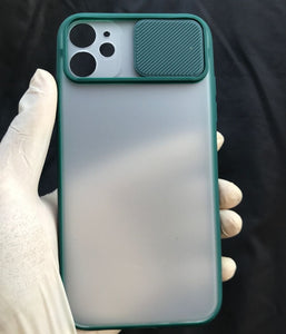Dark Green Shutter case for Apple Iphone 11