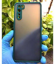 Load image into Gallery viewer, Dark Green Camera Protector Smoke case for OnePlus Nord
