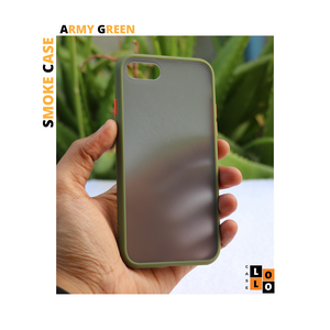 Army Green smoke case for Apple Iphone 6/6s