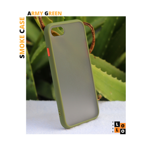 Army Green smoke case for Apple Iphone 6/6s