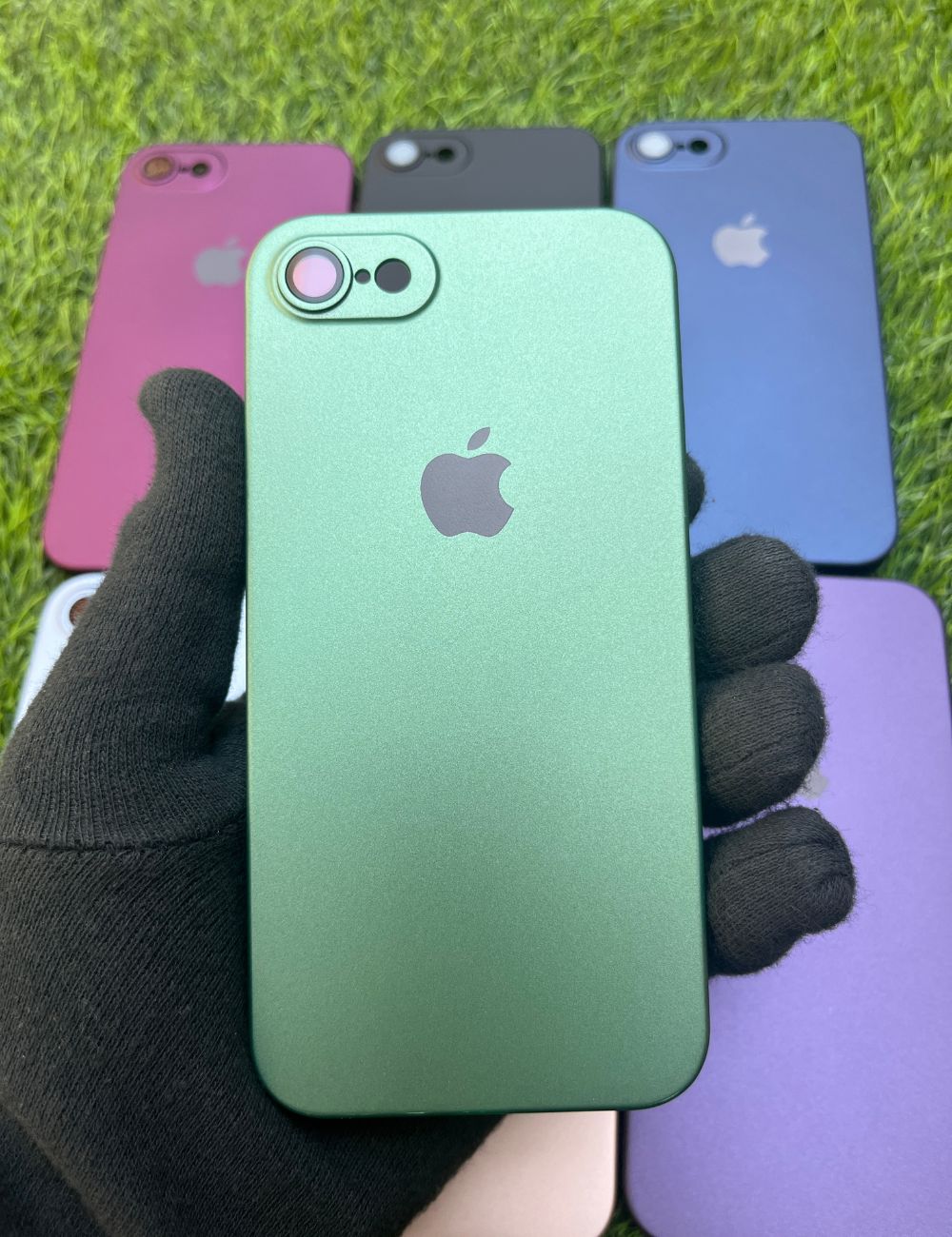 Green Hard Pc premium case for Apple Iphone 7/8