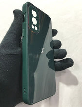 Load image into Gallery viewer, Green glass camera protector premium case for OnePlus Nord 2
