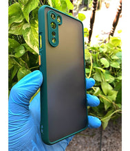 Load image into Gallery viewer, Dark Green Camera Protector Smoke case for OnePlus Nord
