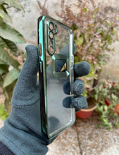 Load image into Gallery viewer, Green CD transparent case for OnePlus Nord
