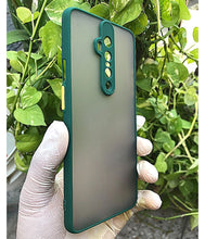 Load image into Gallery viewer, Dark Green Camera Protector Smoke case for OnePlus 7T Pro
