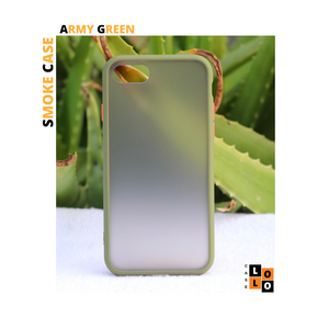 Army Green smoke case for Apple Iphone 6/6s