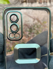 Load image into Gallery viewer, Green CD transparent case for OnePlus Nord 2
