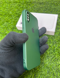 Green Hard Pc premium case for Apple Iphone X/XS