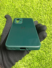 Load image into Gallery viewer, Green glass camera protector premium case for OnePlus 9

