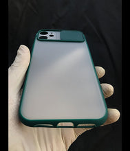 Load image into Gallery viewer, Dark Green Shutter case for Apple Iphone 11
