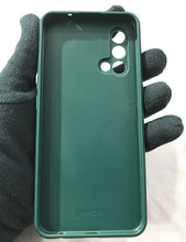 Load image into Gallery viewer, Green glass camera protector premium case for OnePlus Nord CE
