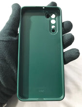 Load image into Gallery viewer, Green glass camera protector premium case for OnePlus Nord
