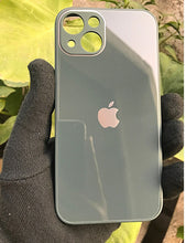 Load image into Gallery viewer, Green glass camera protector premium case for Apple Iphone 13
